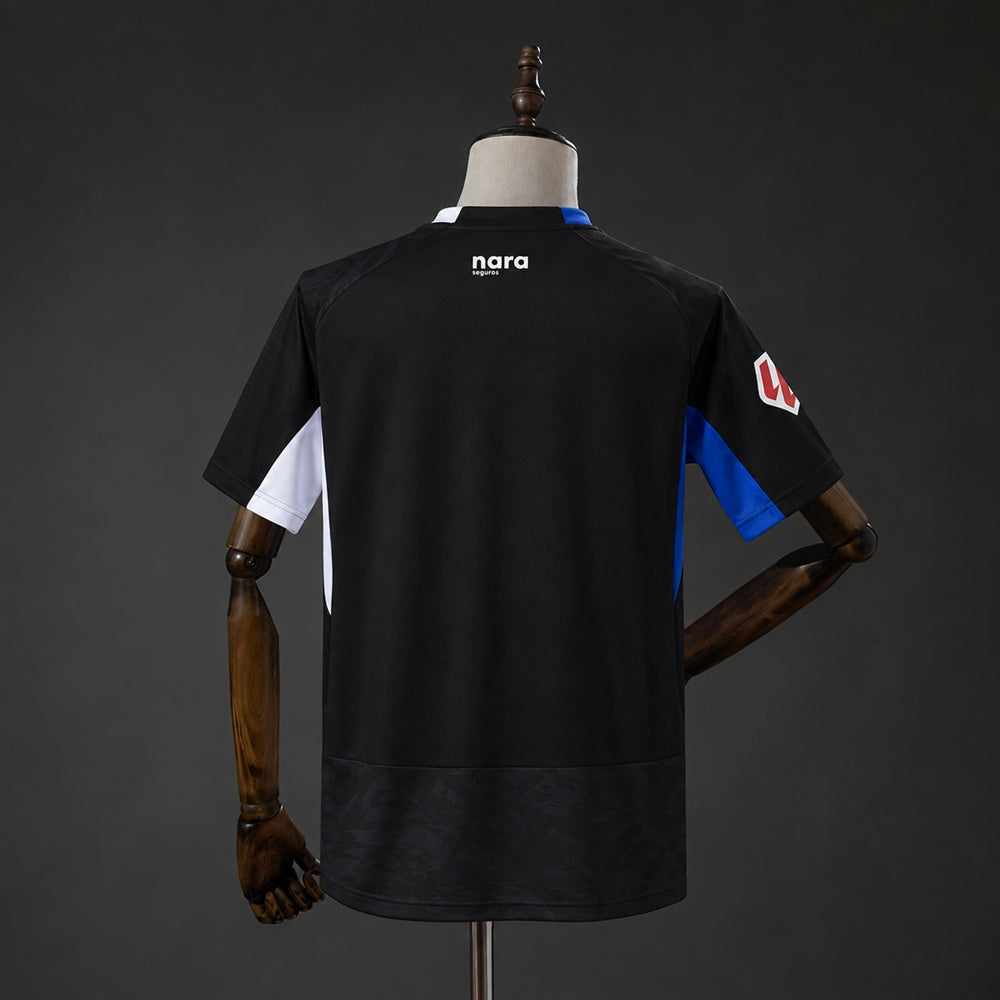 Camisola CD Leganes 2026-27 Alternativa Preta Versão Adepto