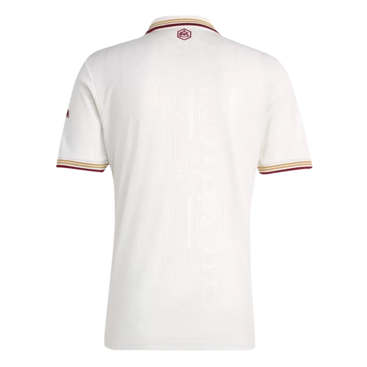 Camisola ARS 2025-26 Alternativa Branca Versão Adepto (Entrega Imediata)