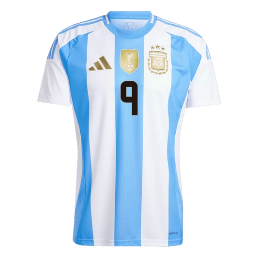 Camisola Argentina 2024 Principal Versão Adepto J.ALVAREZ #9