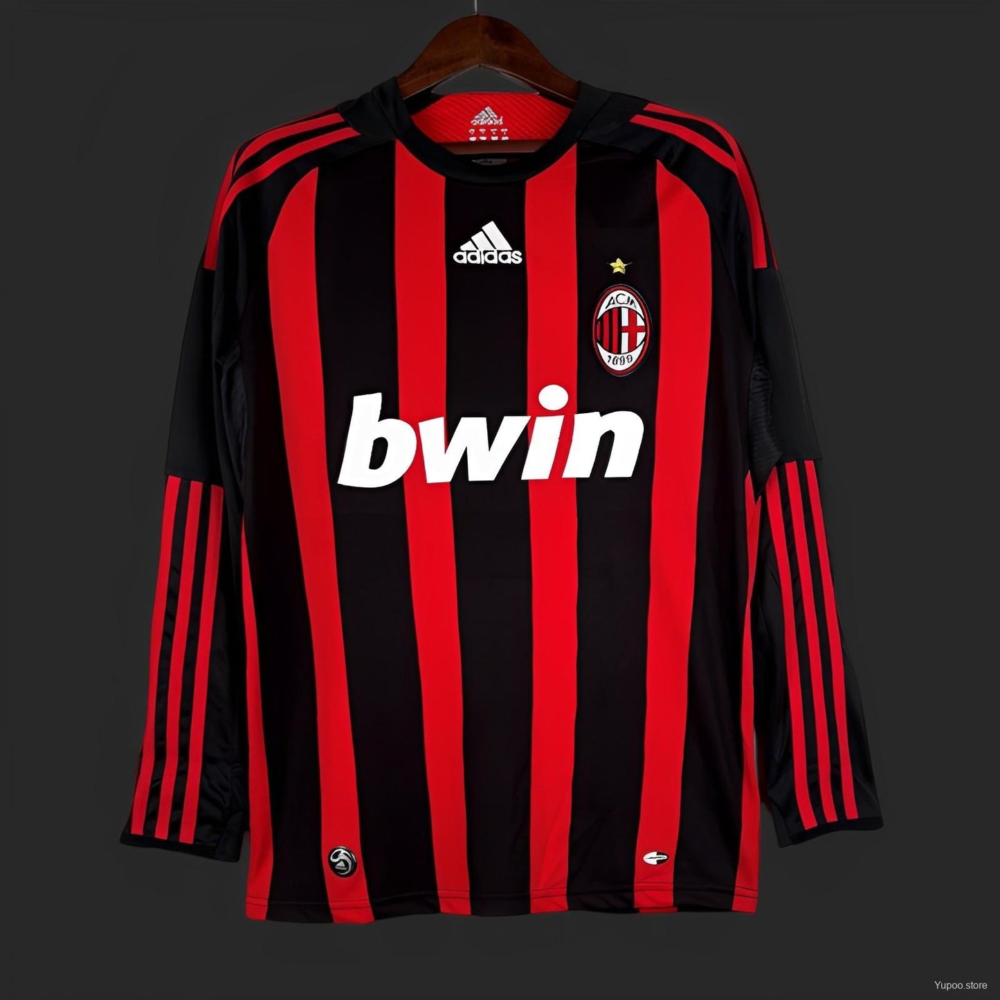Camisola Manga Comprida AC Milan 2008-09 Principal
