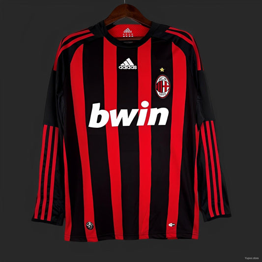 Camisola Manga Comprida AC Milan 2008-09 Principal