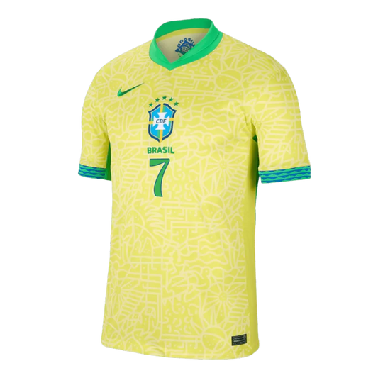 Camisola Brasil 2024 Principal VINI JR. #7