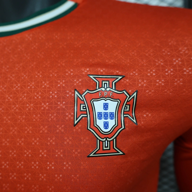 Camisola Manga Comprida Portugal 2025 Principal Versão Jogador