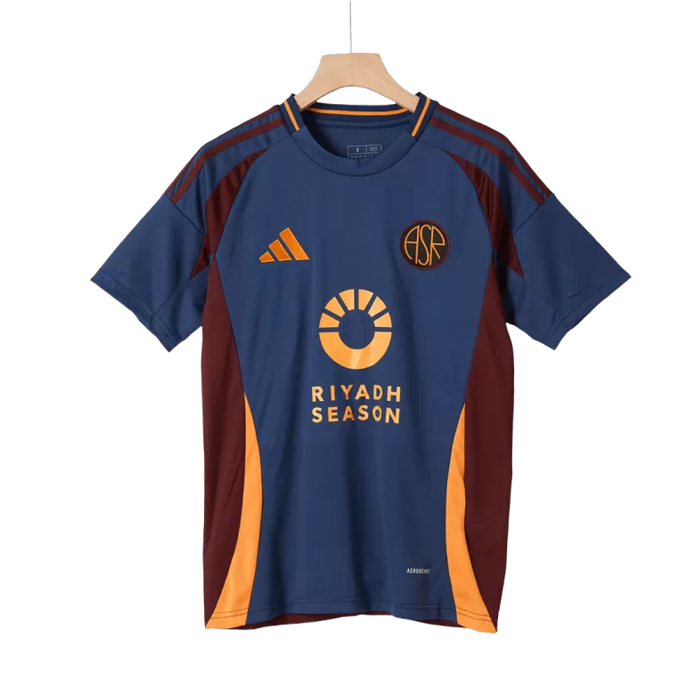 Camisola AS Roma 2024-25 Alternativa Azul Versão Adepto