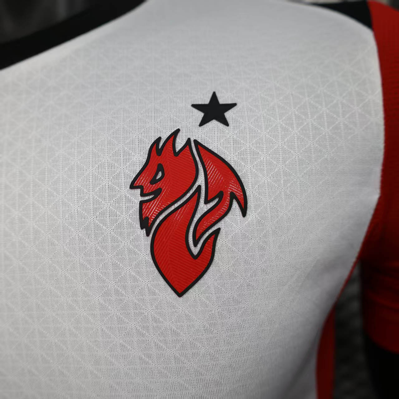 Camisola Ac Milan 2025-26 Alternativa Branca Versão Jogador