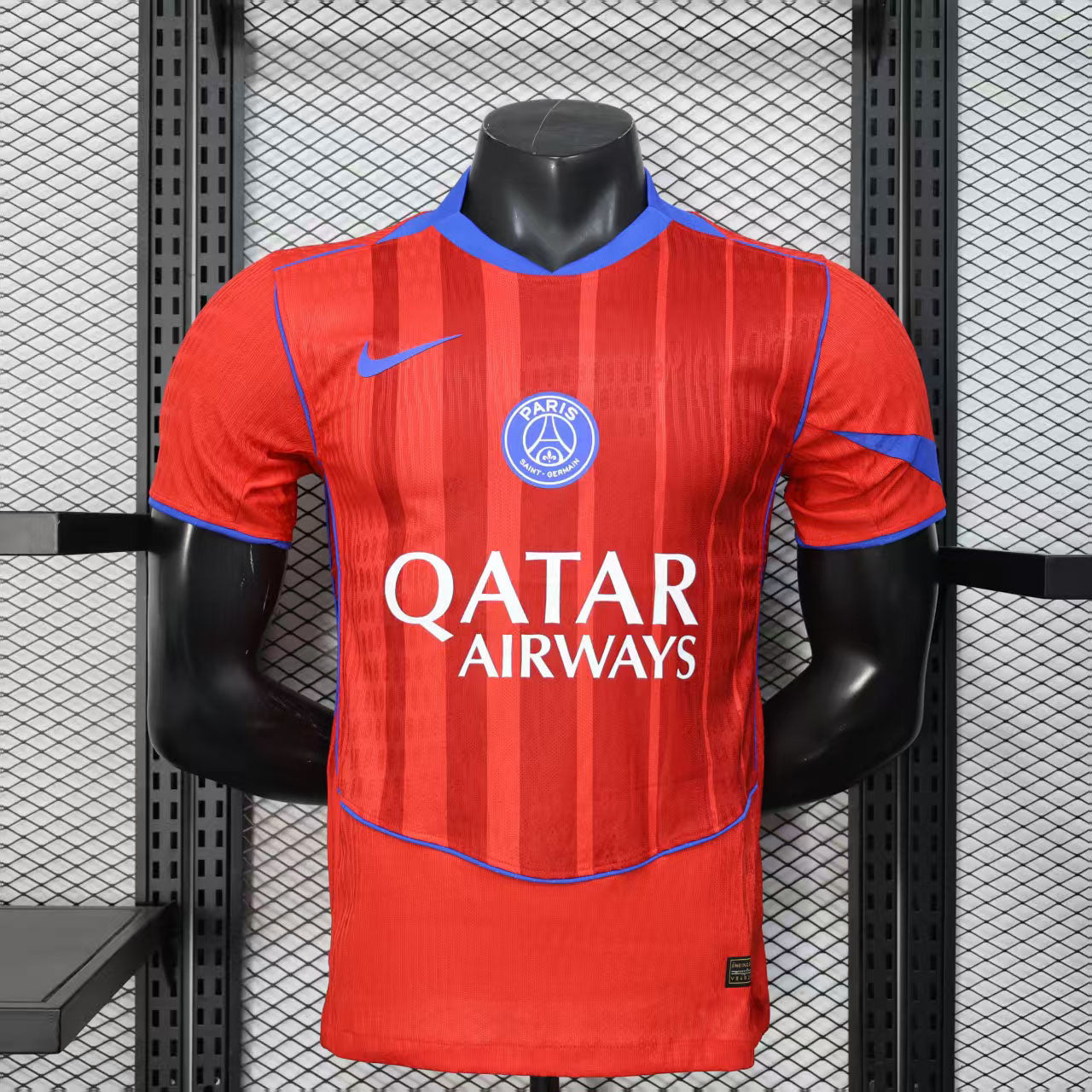 Camisola FC Paris Saint-Germain 2025-26 Alternativa Vermelha Versão Jogador