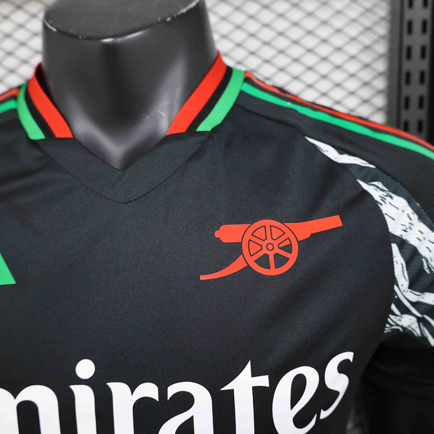 Camisola ARS 2024-25 Alternativa Preta Versão Jogador