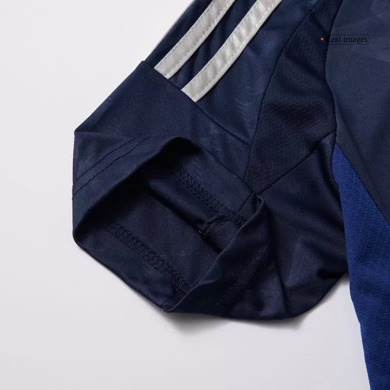Camisola M-United 2024-25 Alternativa Azul Versão Mulher