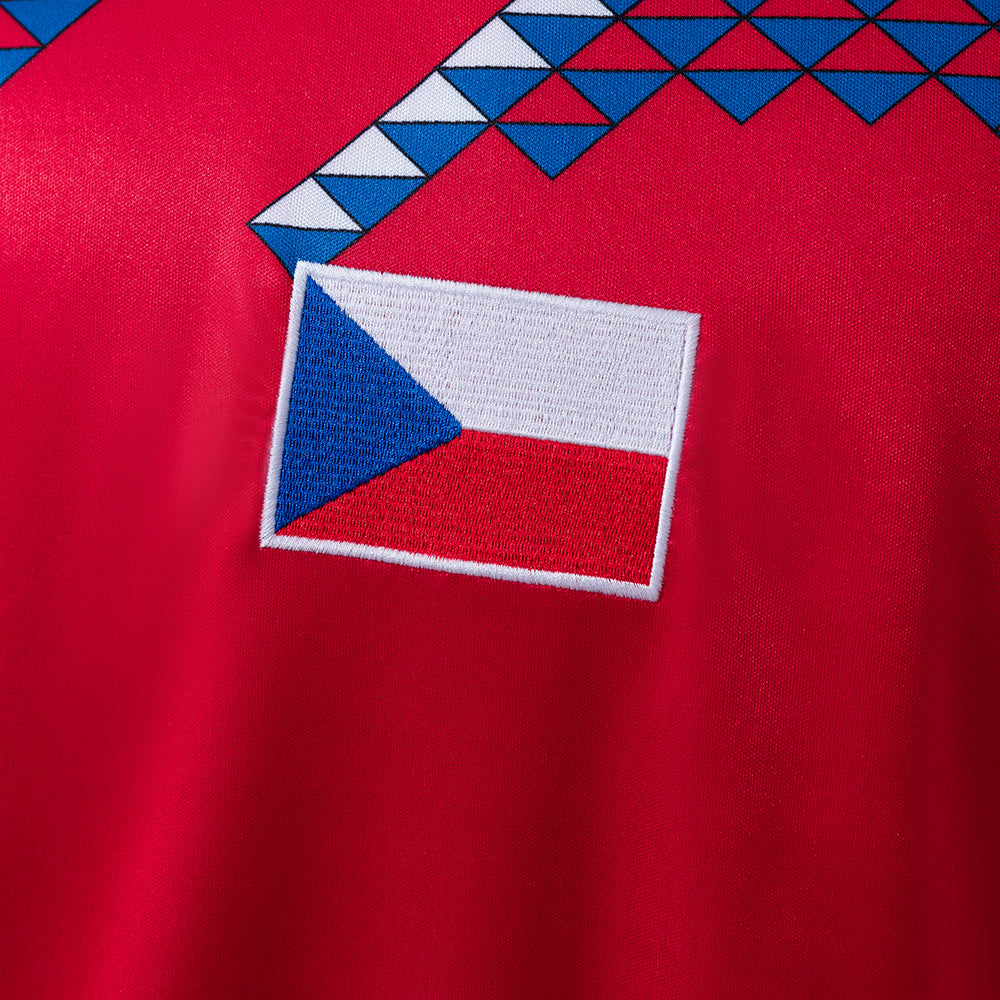 Camisola Checoslováquia 1990 Principal Versão Adepto