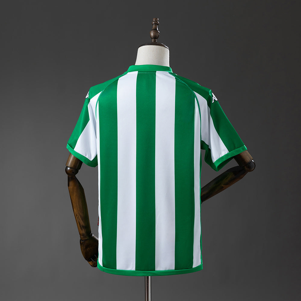 Camisola Real Bétis 2001-02 Principal Versão Adepto