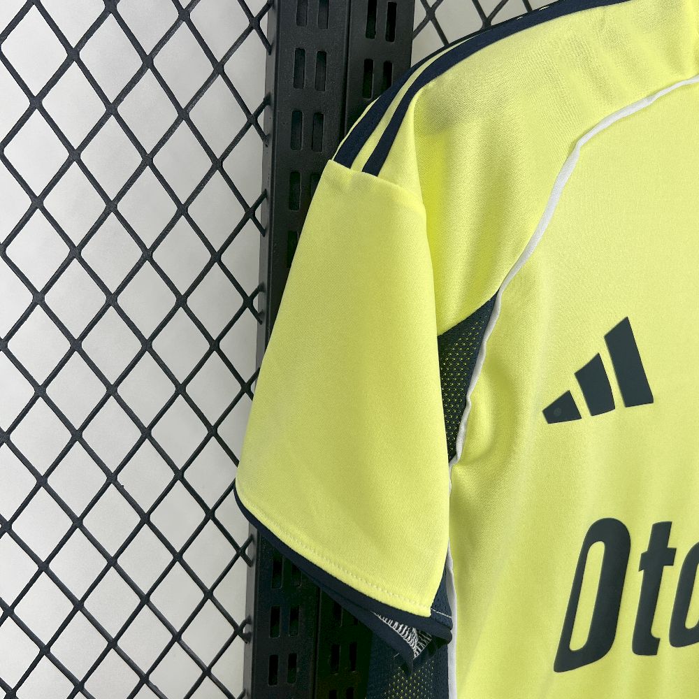 Camisola Fenerbahce 2025-26 Alternativa Amarela Versão Adepto