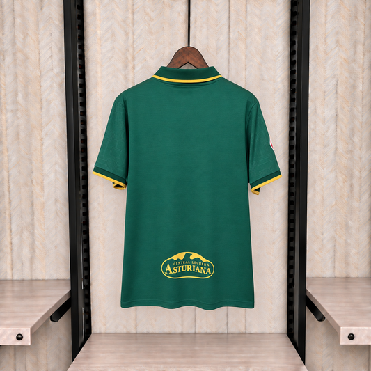 Camisola Real Sporting de Gijón 2026-27 Alternativa Verde Versão Adepto