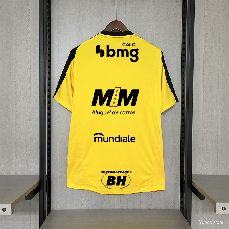 Camisola Atlético-MG 2025-26 Treino Versão Adepto Todos Patrocinadores