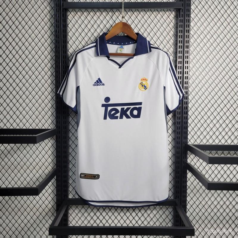 Camisola Real Madrid 2000-01 Principal