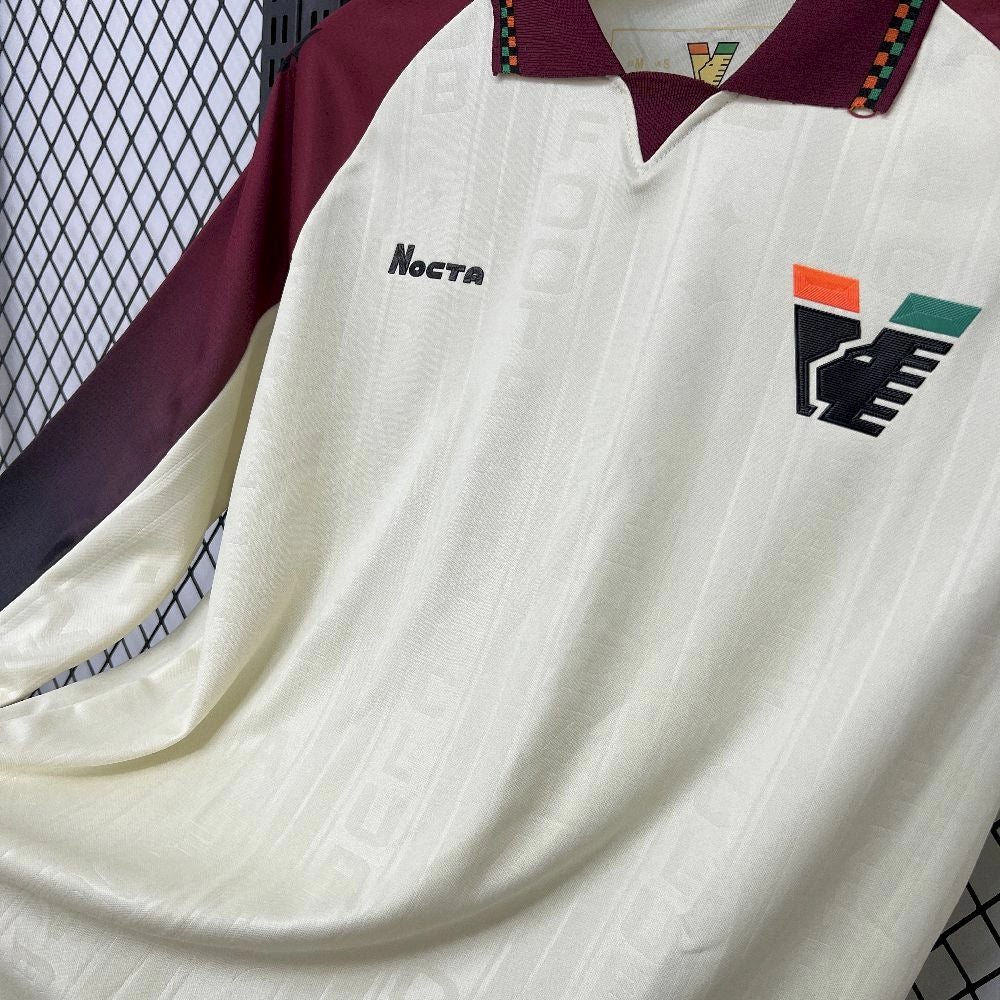 Camisola Manga Comprida Venezia FC 2025-26 Alternativa Creme Versão Adepto