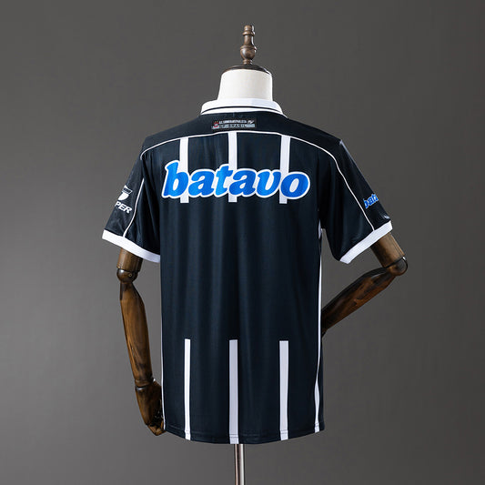 Camisola SC Corinthians 1999-00 Alternativa Preta Versão Adepto
