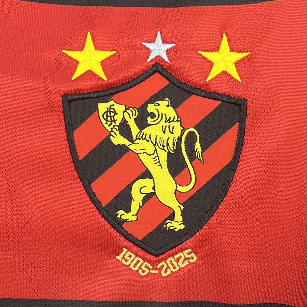 Camisola SC Recife 2025-26 Principal Lisa Versão Adepto