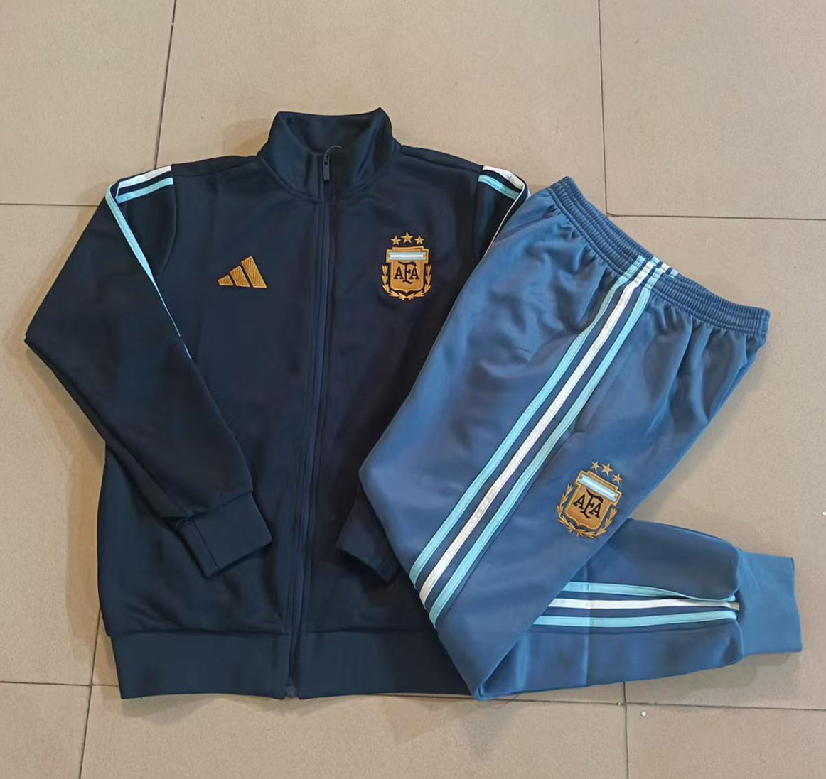 Fato de Treino Argentina 2026 - Casaco sem Capuz