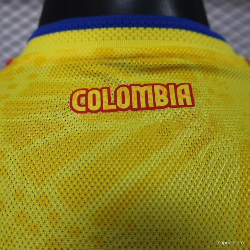 Camisola Colombia 2025 Principal Versão Jogador