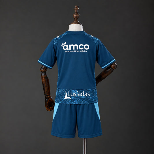 Kit Criança SC Braga 2026-27 Alternativo Azul