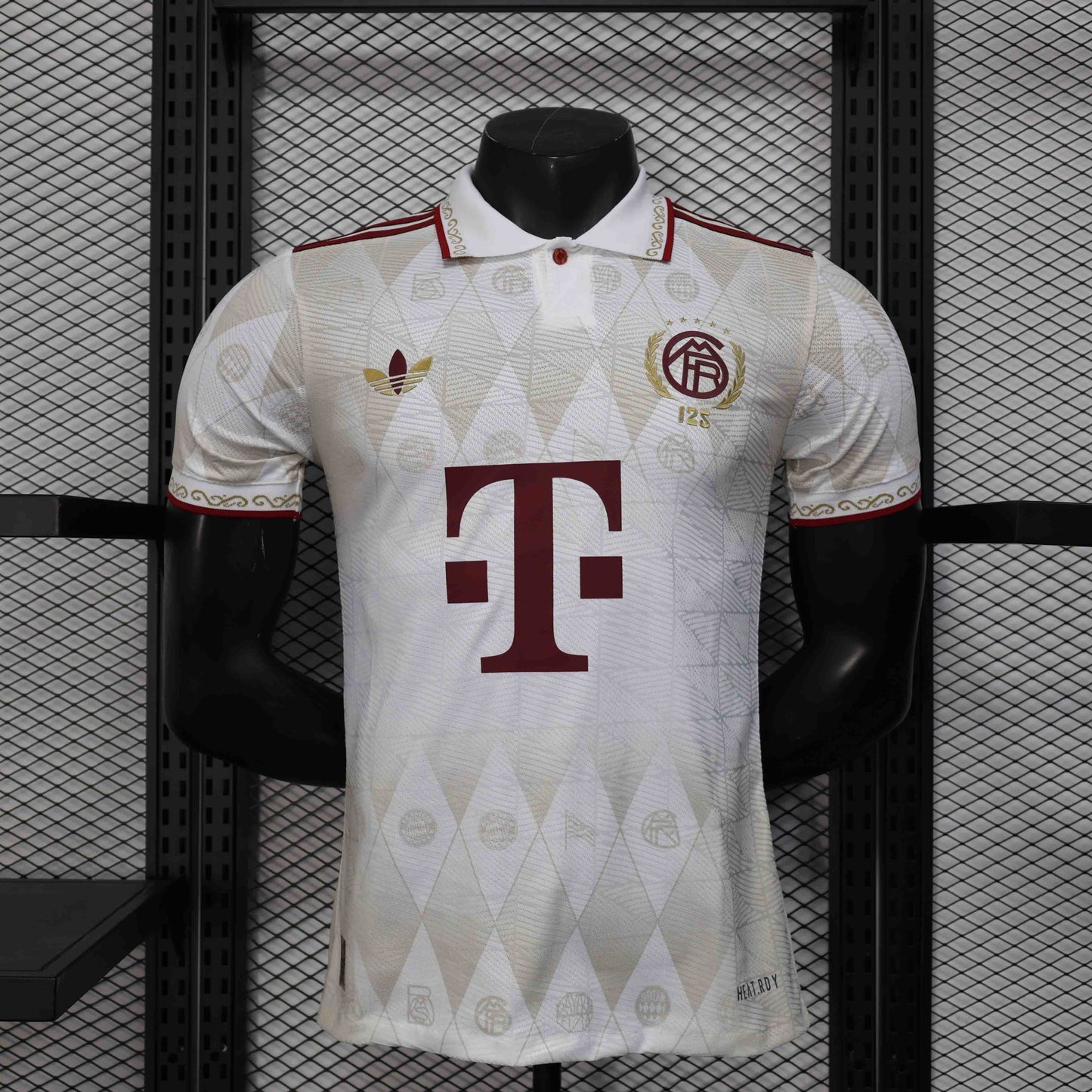 Camisola FC Bayern Munique 2024-25 Edição 125º Aniversario Versão Jogador