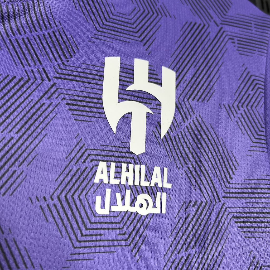 Camisola Al-Hilal SFC 2024-25 Alternativa Azul Versão Adepto
