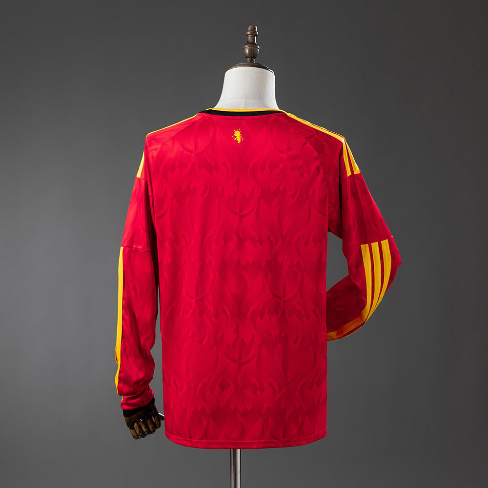 Camisola Manga Comprida Belgica 2026 Principal Versão Adepto