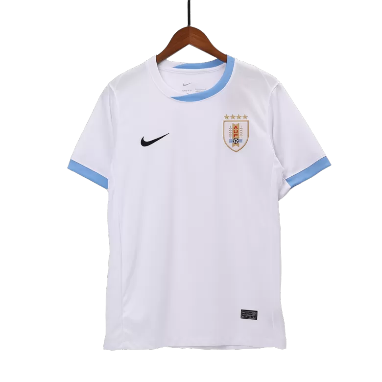 Camisola Uruguai 2024 Alternativa Branca Versão Adepto