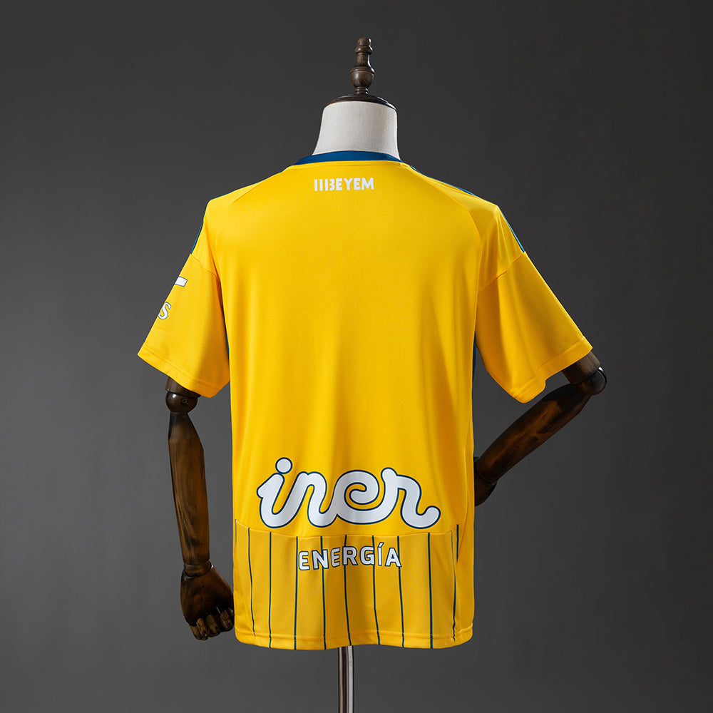 Camisola Atlético Albacete 2025-26 Alternativa Amarela Versão Adepto