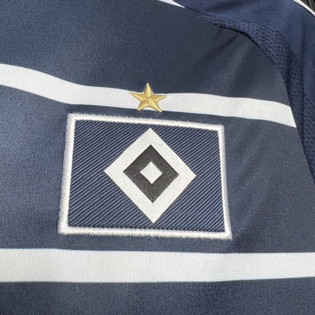 Camisola Hamburger SV 2024-25 Alternativa Azul Versão Adepto