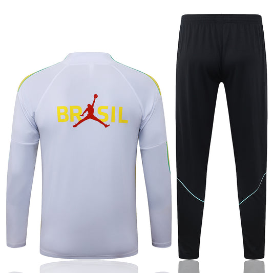 Fato de Treino Brasil 2026 - Camisola com Fecho