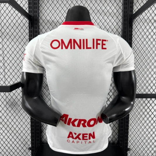 Camisola CD Chivas 2025-26 Alternativa Branca Versão Jogador