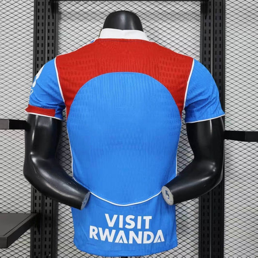 Camisola Atletico Madrid 2025-26 Alternativa Azul Claro Versão Jogador