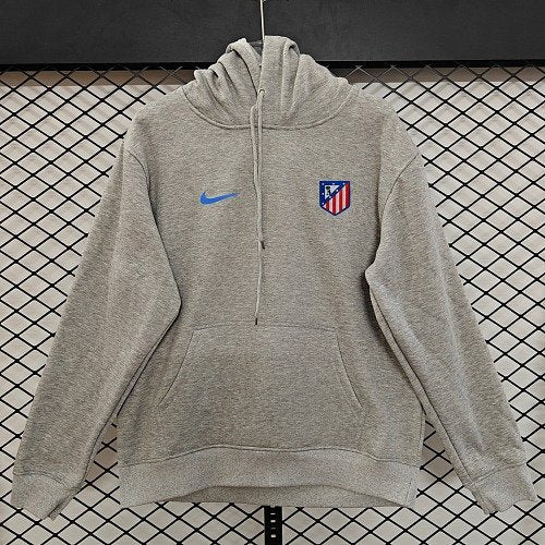 Hoodie Atletico Madrid 2026-27 Cinzento
