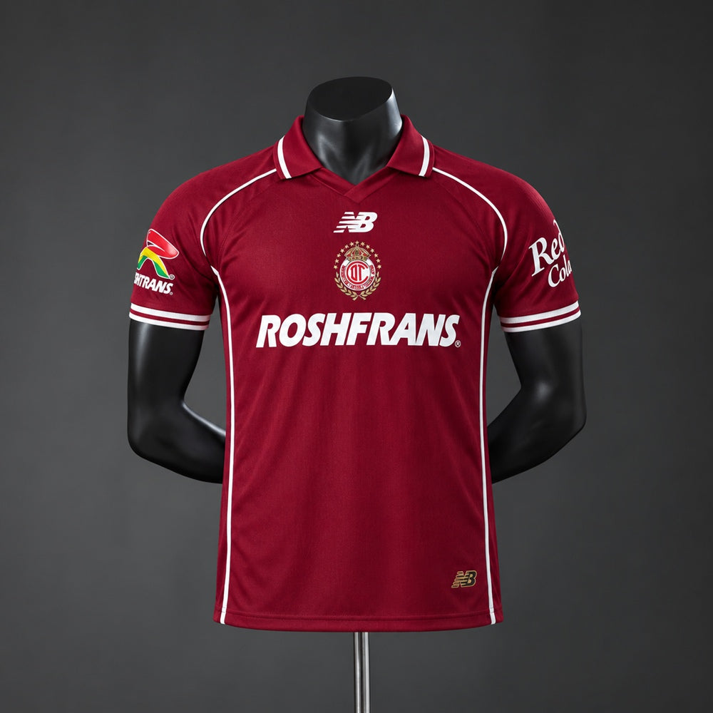 Camisola Deportivo Toluca 2026-27 Principal Versão Jogador