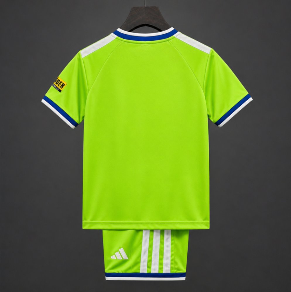 Kit Criança Schalke 04 2026-27 Alternativo Verde