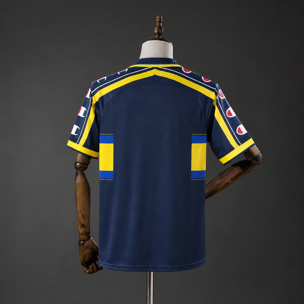Camisola Parma Calcio 1999-00 Alternativa Azul Versão Adepto
