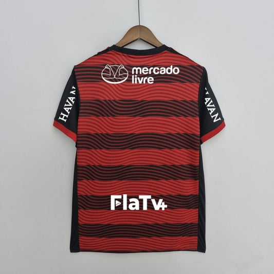 Camisola Flamengo 2022-23 Principal Todos Patrocinadores