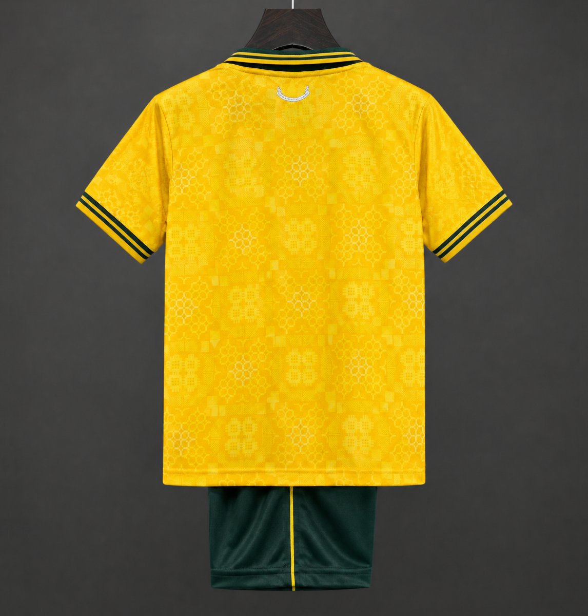 Kit Criança Pais de Gales 2026 Alternativo Amarelo