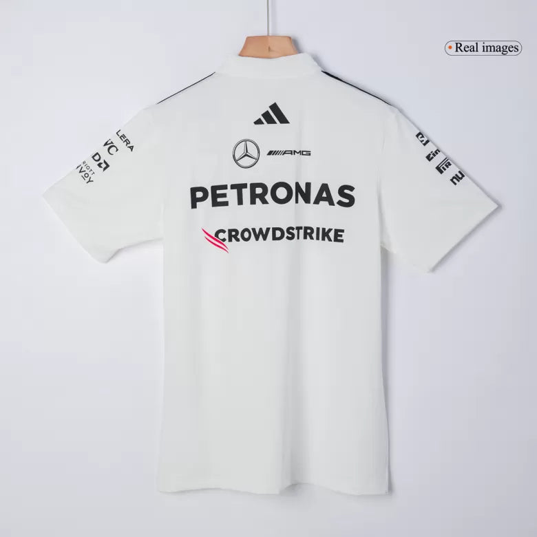 Polo F1 Mercedes 2025 Branco