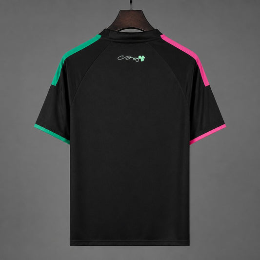 Camisola Panathinaikos AO 2026-27 Alternativa Preta Versão Adepto