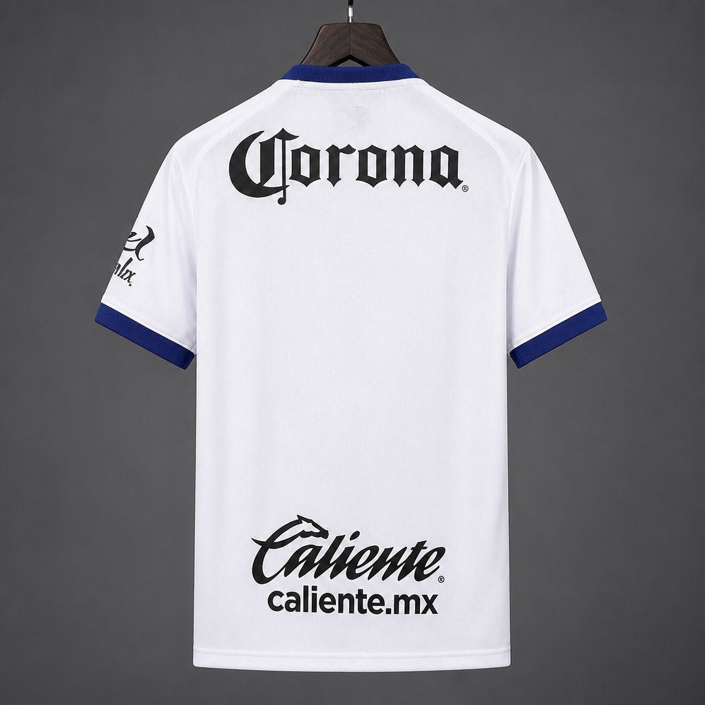 Camisola Deportivo Toluca 2026-27 Alternativa Branca Versão Adepto