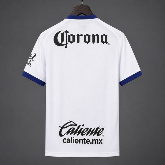 Camisola Deportivo Toluca 2026-27 Alternativa Branca Versão Adepto