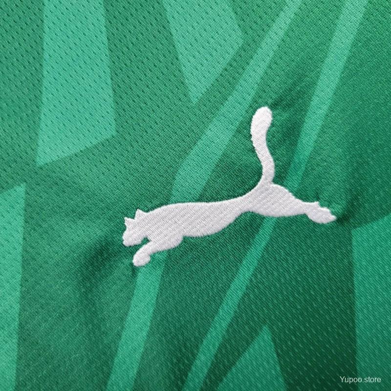 Camisola Borussia Monchengladbach 2024-25 Alternativa Verde Versão Adepto
