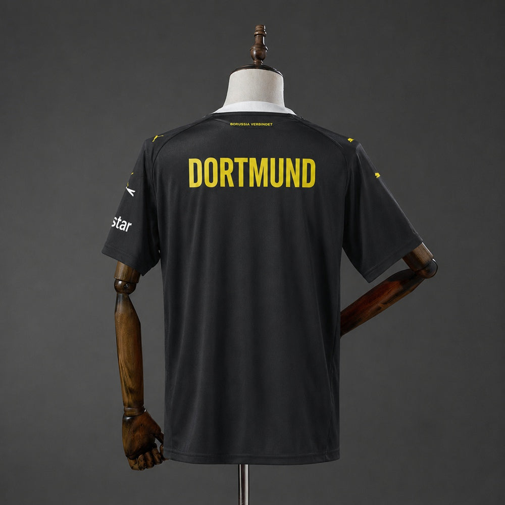 Camisola Borussia Dortmund 2026-27 Alternativa Preta Versão Adepto