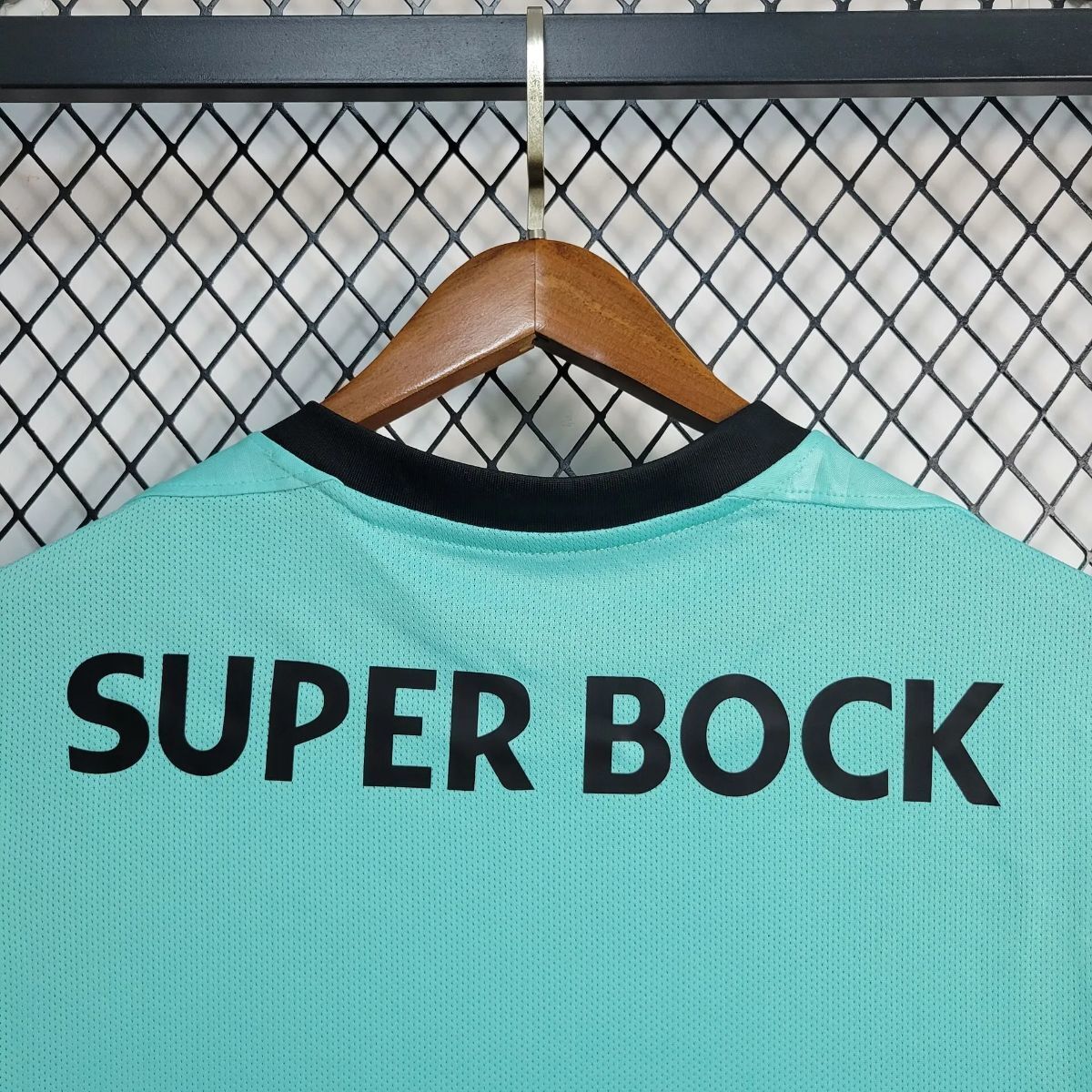 Camisola SCP 2025-26 Alternativa Verde-Claro Versão Adepto (Entrega Imediata)