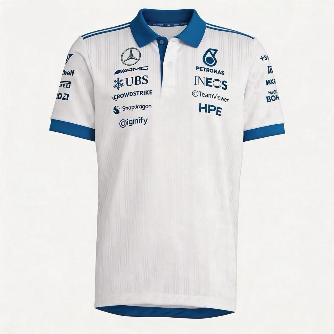 Polo F1 Mercedes-AMG 2026 Branco