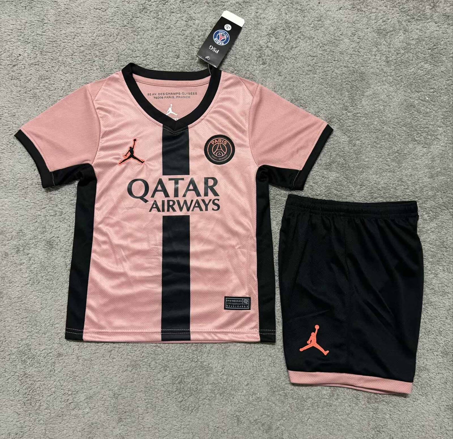 Kit Criança FC Paris Saint-Germain 2024-25 Alternativo