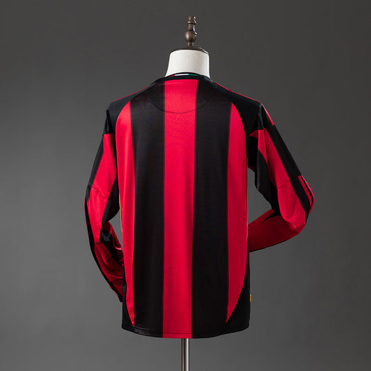 Camisola Manga Comprida AC Milan 2010-11 Principal
