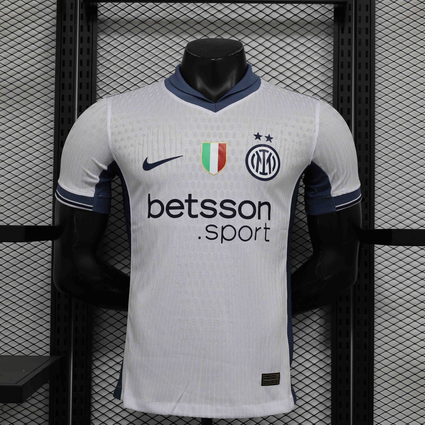Camisola Inter Milão 2024-25 Alternativa Branca Versão Jogador